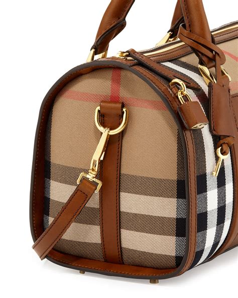 burberry handbags 2023|Burberry leather check bag.